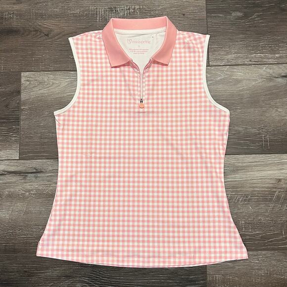Midspring Sienna Top Pink/White Sleeveless, Size Small NWOT - Picture 5 of 9